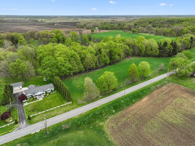 overview of rural landscape