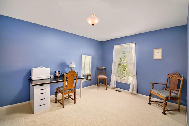 4261 Merriman Loop, Howell, MI 48843 - carpeted office space featuring baseboards