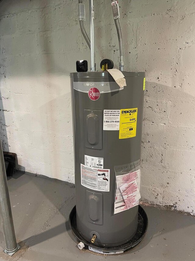 206 Mitchell St, Jackson, MI 49203 - utilities with water heater