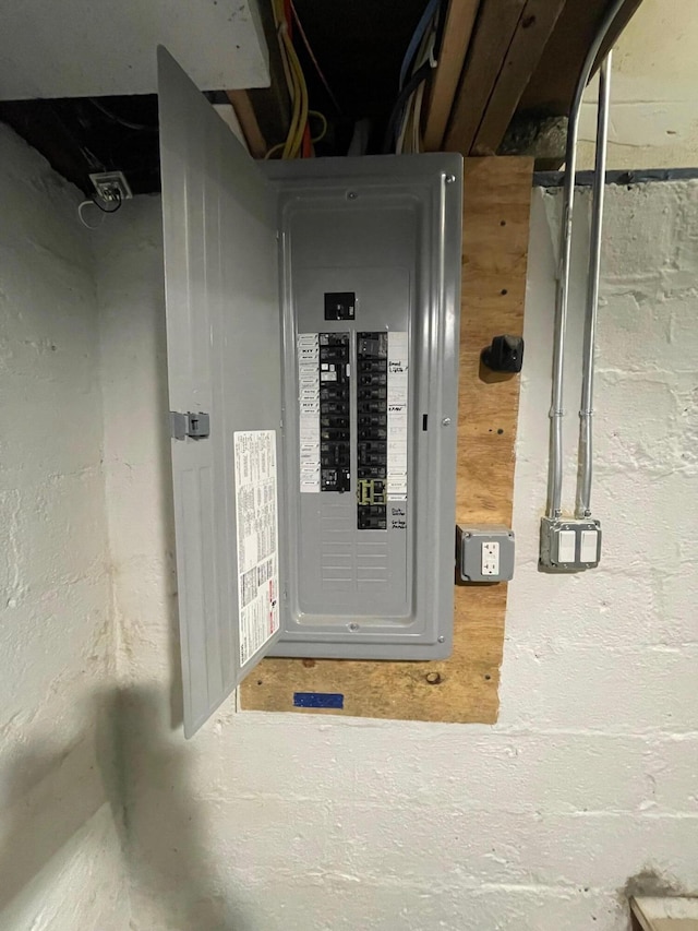 206 Mitchell St, Jackson, MI 49203 - utilities with electric panel