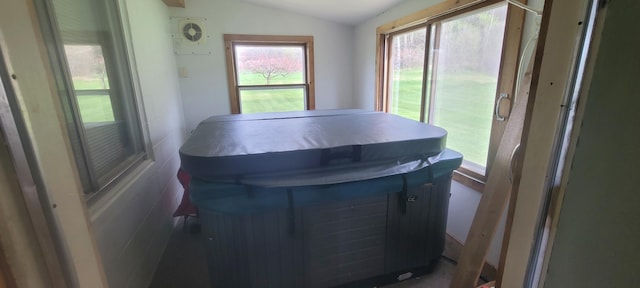 4131 W Meisenheimer Rd, Ludington, MI 49431 - sunroom with lofted ceiling