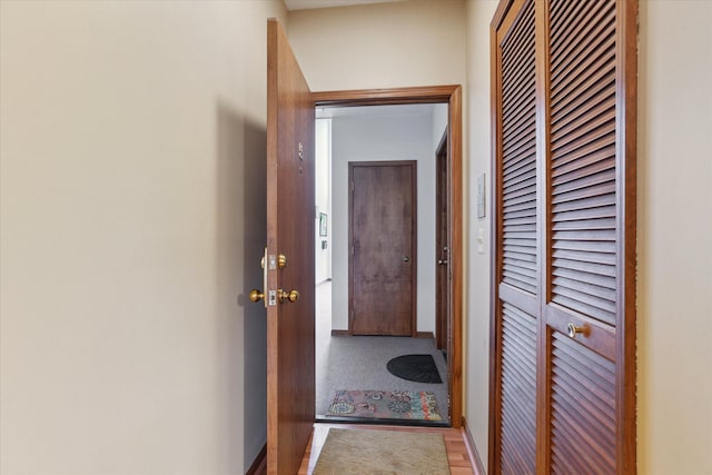 view of corridor