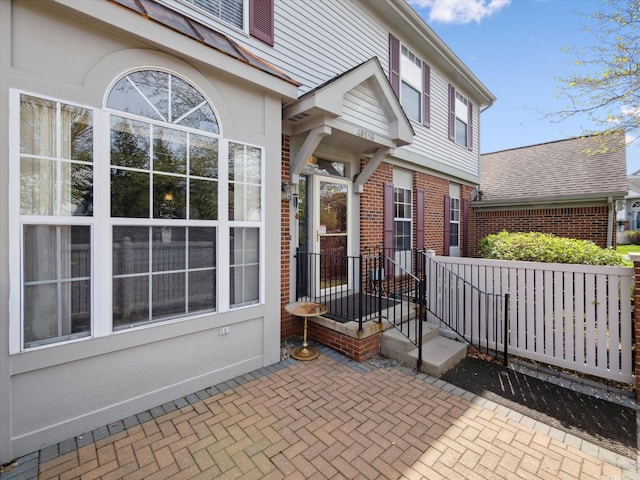 49559 Donovan Blvd, Plymouth, MI 48170 - view of patio featuring fence