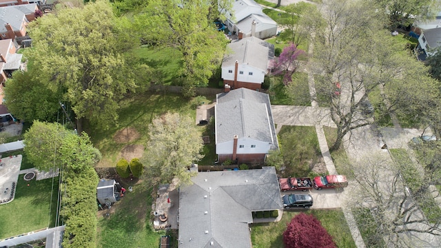 29458 Walker Dr, Warren, MI 48092 - aerial perspective of suburban area