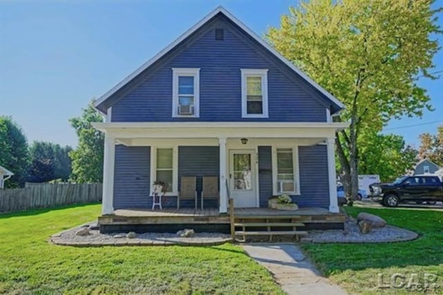 bungalow-style house featuring covered porch