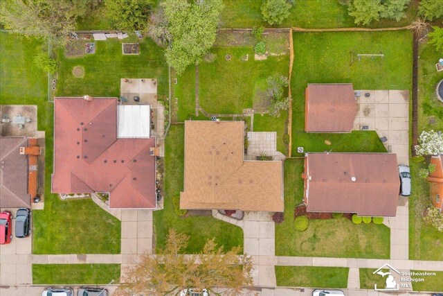 drone / aerial view