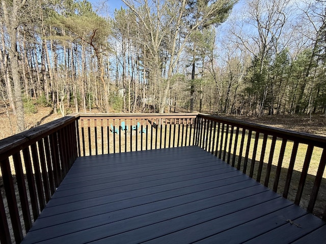 view of deck