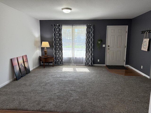2184 Sugaridge Dr, Muskegon, MI 49445 - carpeted entrance foyer featuring baseboards