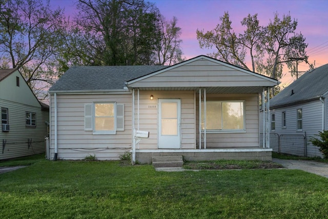 12855 Couwlier Ave, Warren, MI 48089 - view of front of home featuring roof with shingles and a porch