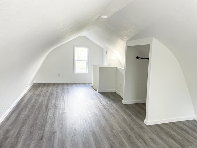 807 N St, Morenci, MI 49256 - bonus room with wood finished floors, lofted ceiling, and baseboards