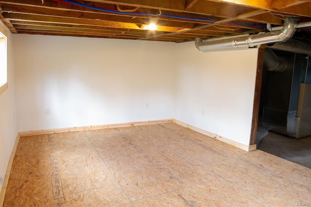 807 N St, Morenci, MI 49256 - basement with baseboards