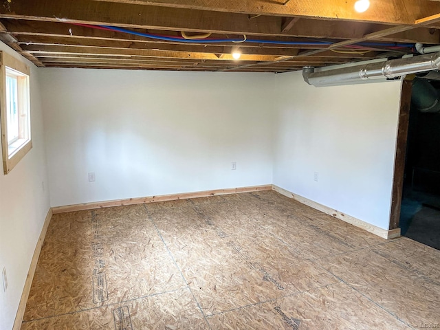 807 N St, Morenci, MI 49256 - below grade area featuring baseboards