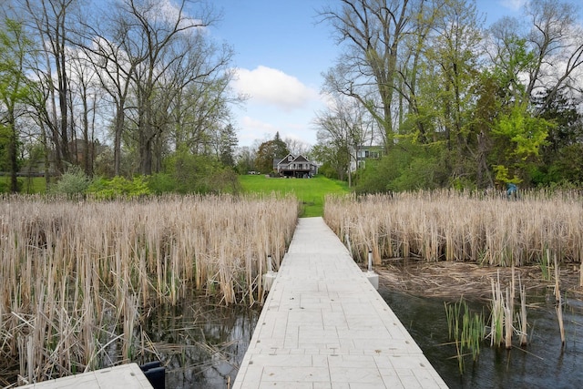 6481 Wardell, West Bloomfield, MI 48324 - view of dock area