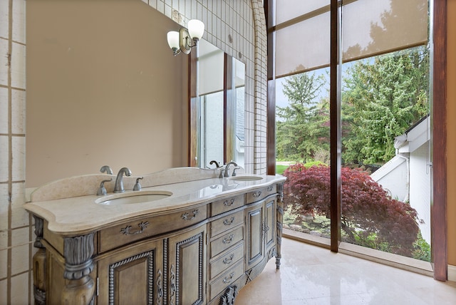 5215 Deer Run Cir, Orchard Lake, MI 48323 - bathroom with double vanity