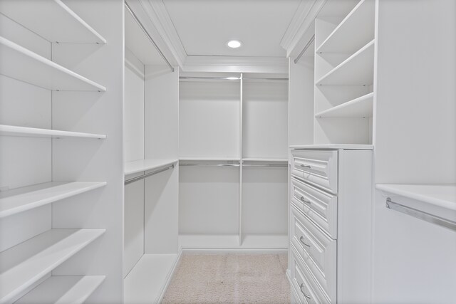 5215 Deer Run Cir, Orchard Lake, MI 48323 - spacious closet with carpet floors