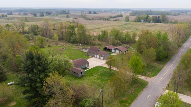 15105 Carpenter Rd, Three Oaks, MI 49128 - overview of rural landscape