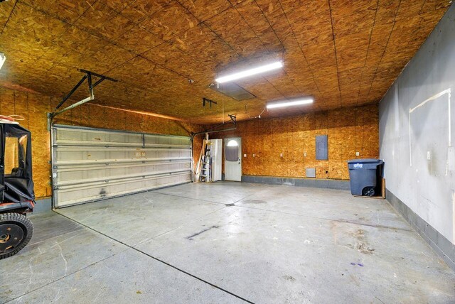 15105 Carpenter Rd, Three Oaks, MI 49128 - garage featuring electric panel