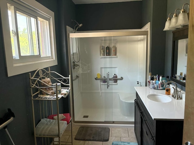 400 E Michigan Ave, Hesperia, MI 49421 - full bathroom with a shower stall and vanity