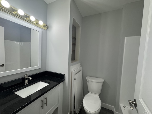 3339 S Cabaret Trl, Saginaw, MI 48603 - full bath with vanity and toilet