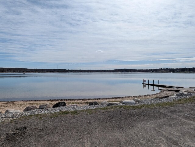 dock with a water view
