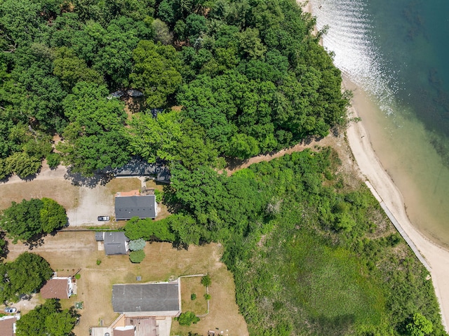 5657 Harding Ave, Muskegon, MI 49442 - aerial view of property and surrounding area with a nearby body of water