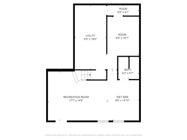 5657 Harding Ave, Muskegon, MI 49442 - view of floor plan / room layout