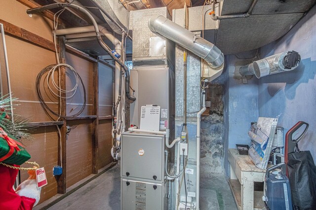 view of utility room