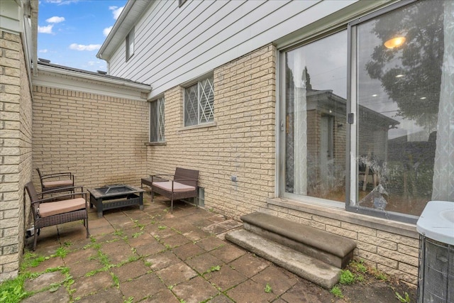 18579 Jeanette St, Southfield, MI 48075 - view of patio featuring entry steps