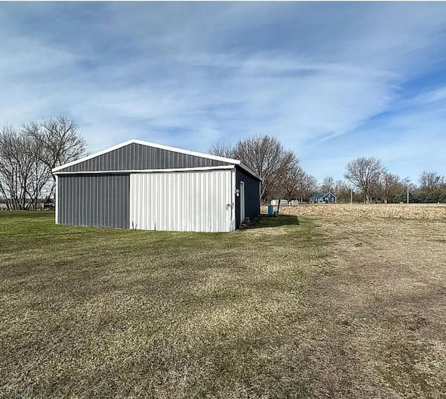 31915 M 60, Leonidas, MI 49066 - view of pole building