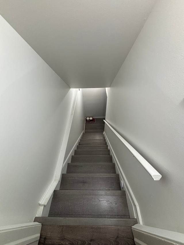 view of staircase
