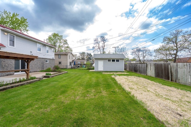 3246 Millwall Ave, Keego Harbor, MI 48320 - view of yard featuring an outdoor structure