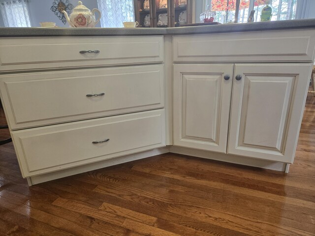detailed view of wood finished floors