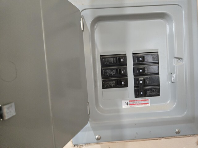 view of utility room