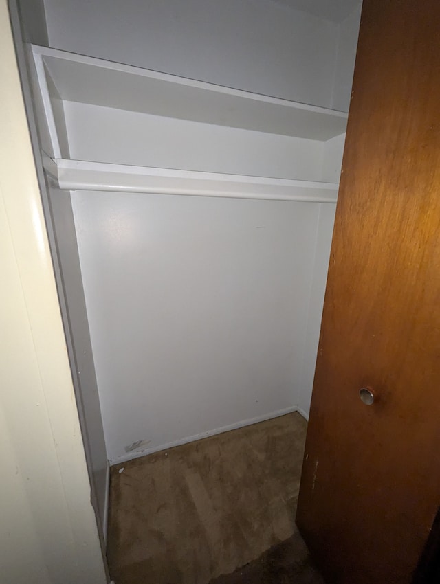 view of closet