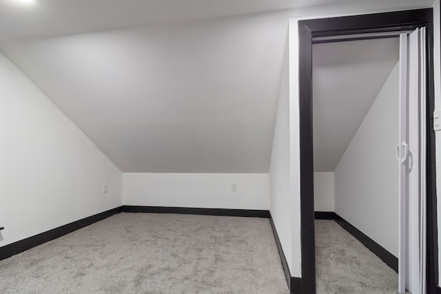 19178 Sherwood St, Detroit, MI 48234 - additional living space featuring carpet flooring, baseboards, and vaulted ceiling