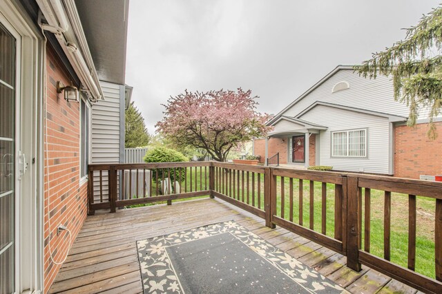view of deck