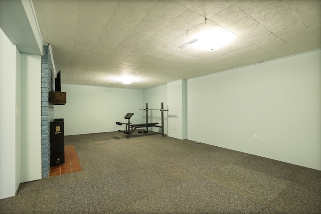 932 E Genesee St, Frankenmuth, MI 48734 - workout room with carpet flooring