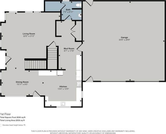 2445 Honey Creek Ave NE, Ada, MI 49301 - floor plan / room layout