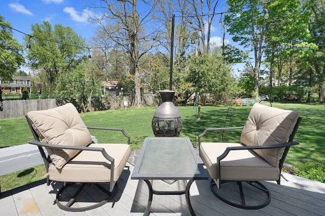 view of patio with outdoor dining area