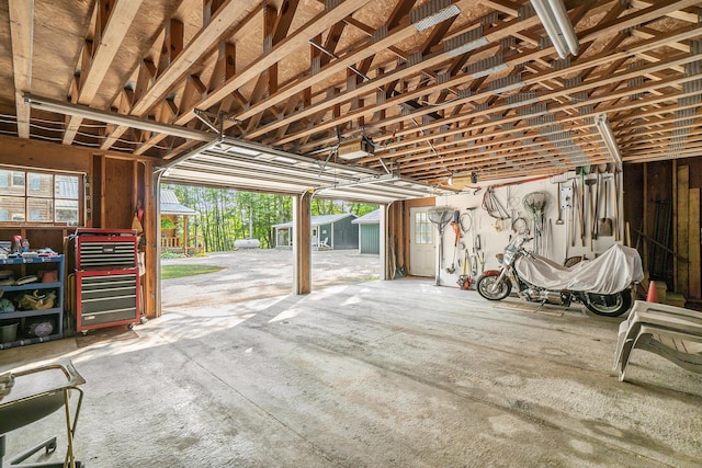10780 S 29th Rd, Cadillac, MI 49601 - view of garage