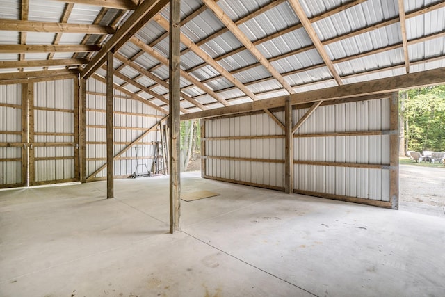 10780 S 29th Rd, Cadillac, MI 49601 - view of garage