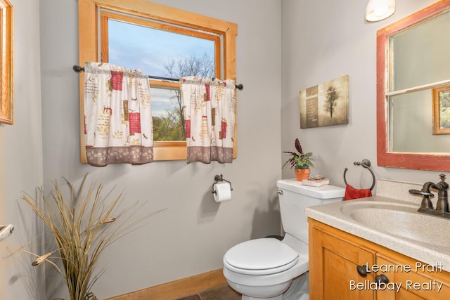 3389 Shultz Rd, Hastings, MI 49058 - half bathroom with toilet and vanity