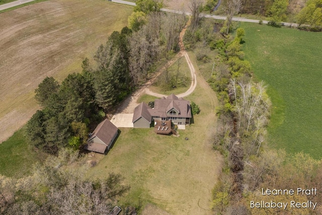 3389 Shultz Rd, Hastings, MI 49058 - overview of rural landscape