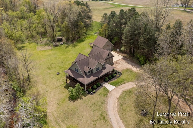 3389 Shultz Rd, Hastings, MI 49058 - view from above of property