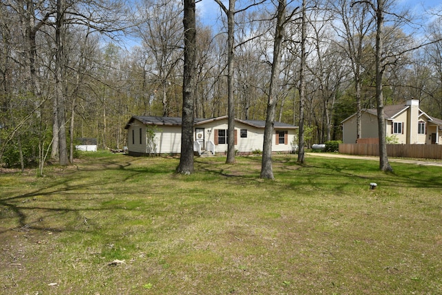 view of yard