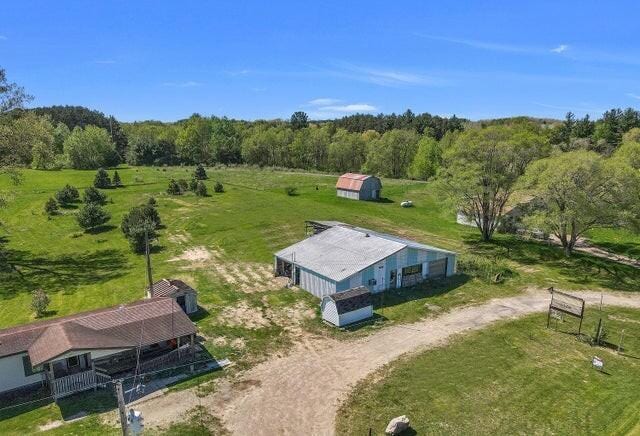 17931 30th Ave, Barryton, MI 49305 - view of rural area featuring a forest