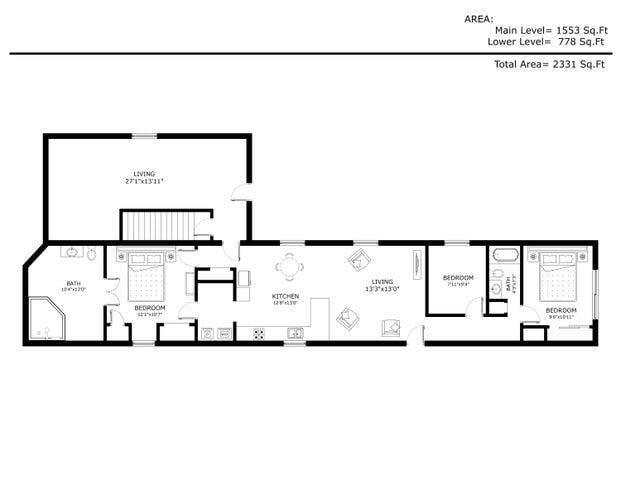 17931 30th Ave, Barryton, MI 49305 - property floor plan