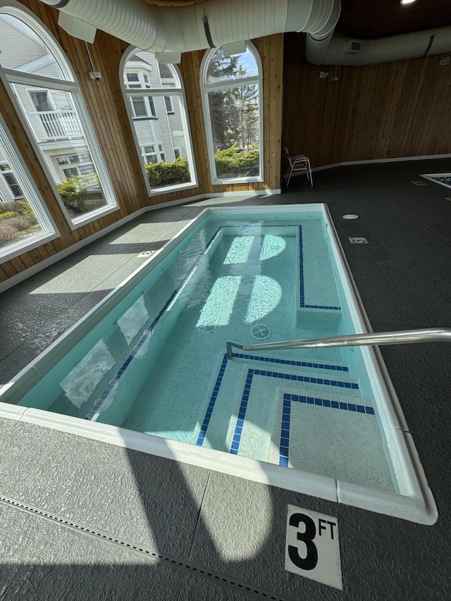 view of indoor pool