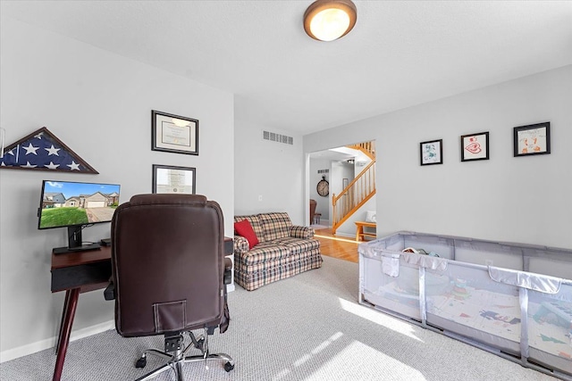 24231 Wilson Dr, Trenton, MI 48183 - view of carpeted office