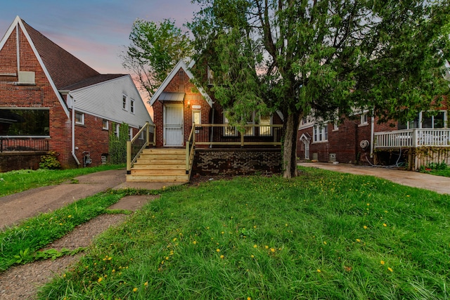 9171 Bishop St, Detroit, MI 48224 - view of front facade with brick siding
